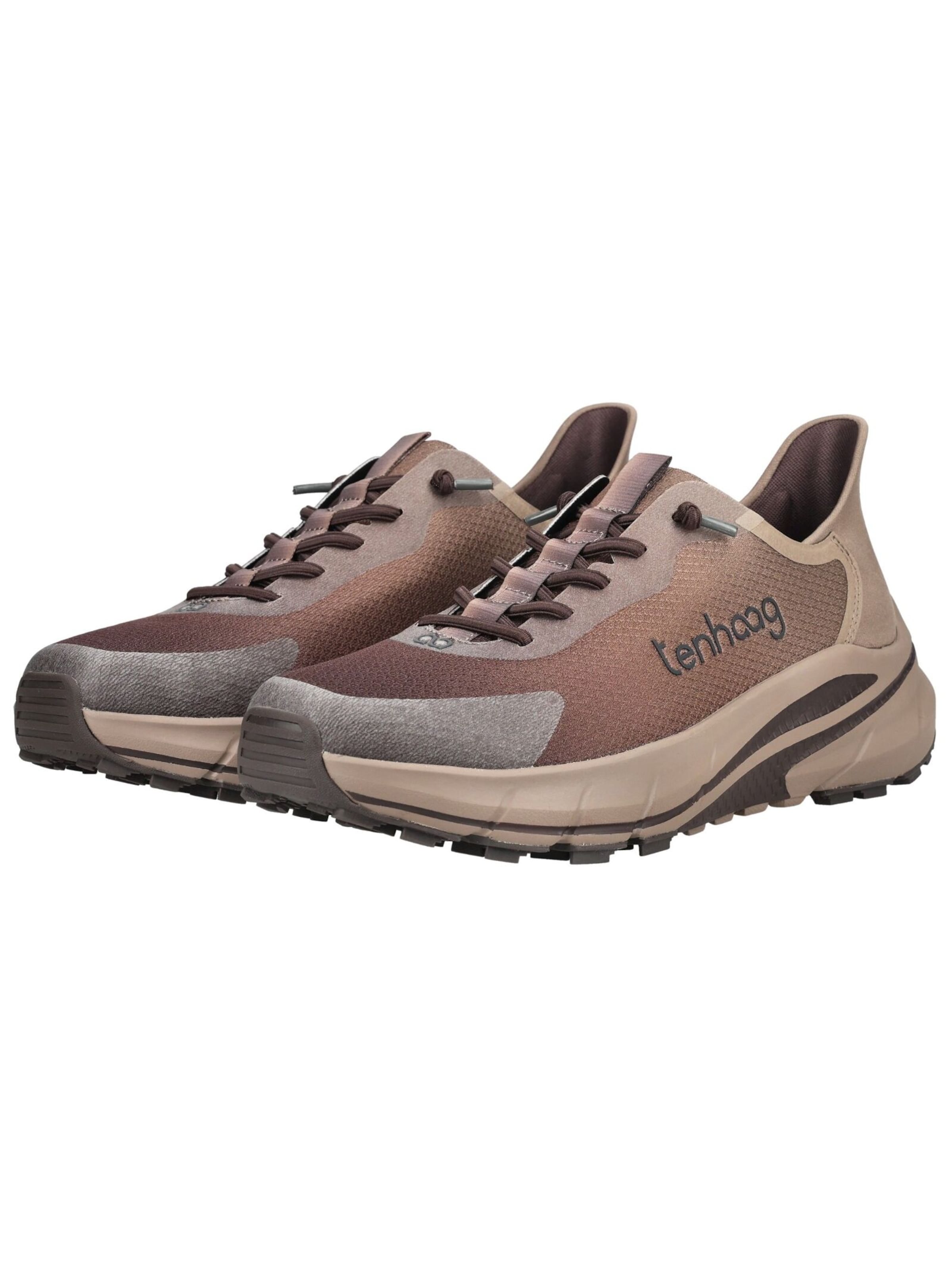 Tenhaag Sneakers laag in Bruin