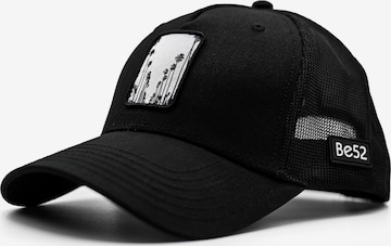 Be52 Cap 'premium' in Schwarz: Vorderseite