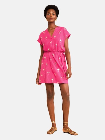 Robe love & roses en rose : devant