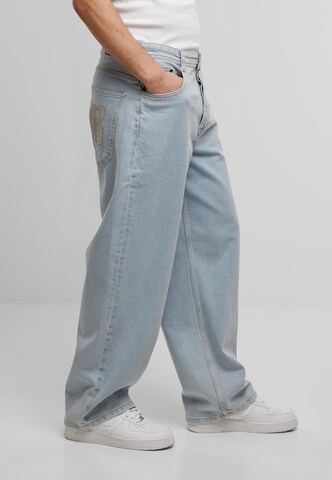 HOMEBOY Wide leg Jeans 'X-Tra Monster Gothic' in Blue
