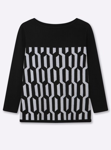 SHEEGO Pullover in Schwarz