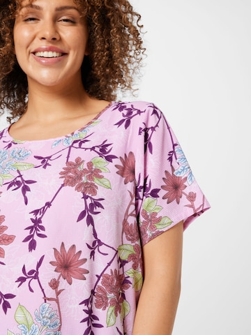 Camicia da donna di ONLY Carmakoma in lilla