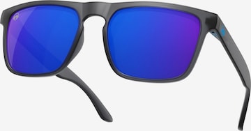 Lunettes de soleil sport 'MowMow Thor Sunglasses - Polarized - Men - Women - Black' Mowmow en bleu : devant