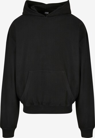 Urban Classics Sweatshirt in Black: front