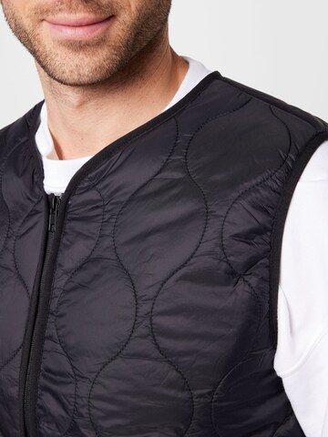 BURTON MENSWEAR LONDON Bodywarmer 'Onion' in Zwart