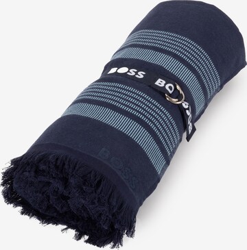 BOSS Beach Towel in Blue