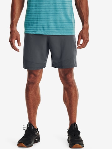 UNDER ARMOUR Regular Sportbroek 'Vanish' in Grijs: voorkant