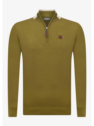 Jacey Quinn Pullover in braun / oliv, Produktansicht