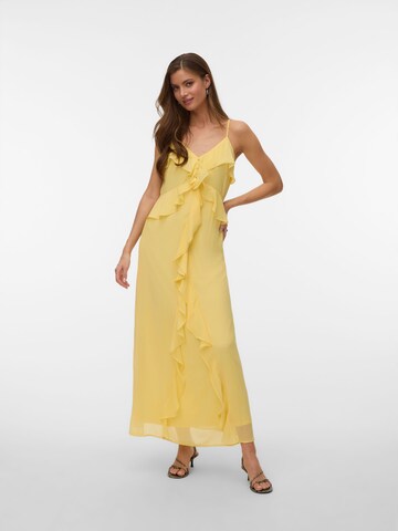 VERO MODA Dress 'VMCarol' in Yellow: front