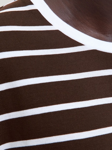 T-Shirt 'JPRBLANOLAN' JACK & JONES en marron