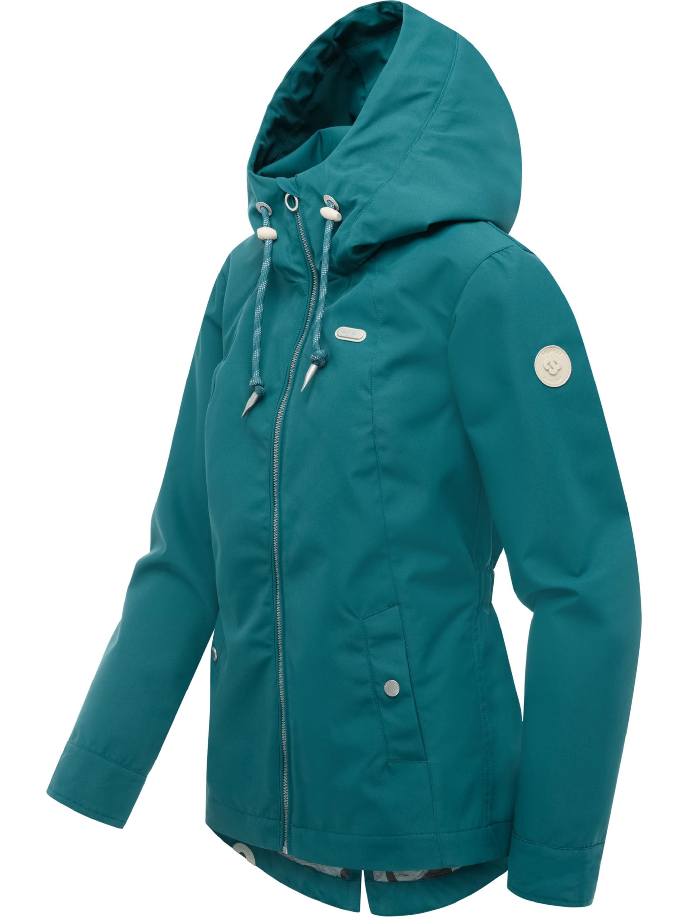 Ragwear Weatherproof jacket 'Monadde' in Green