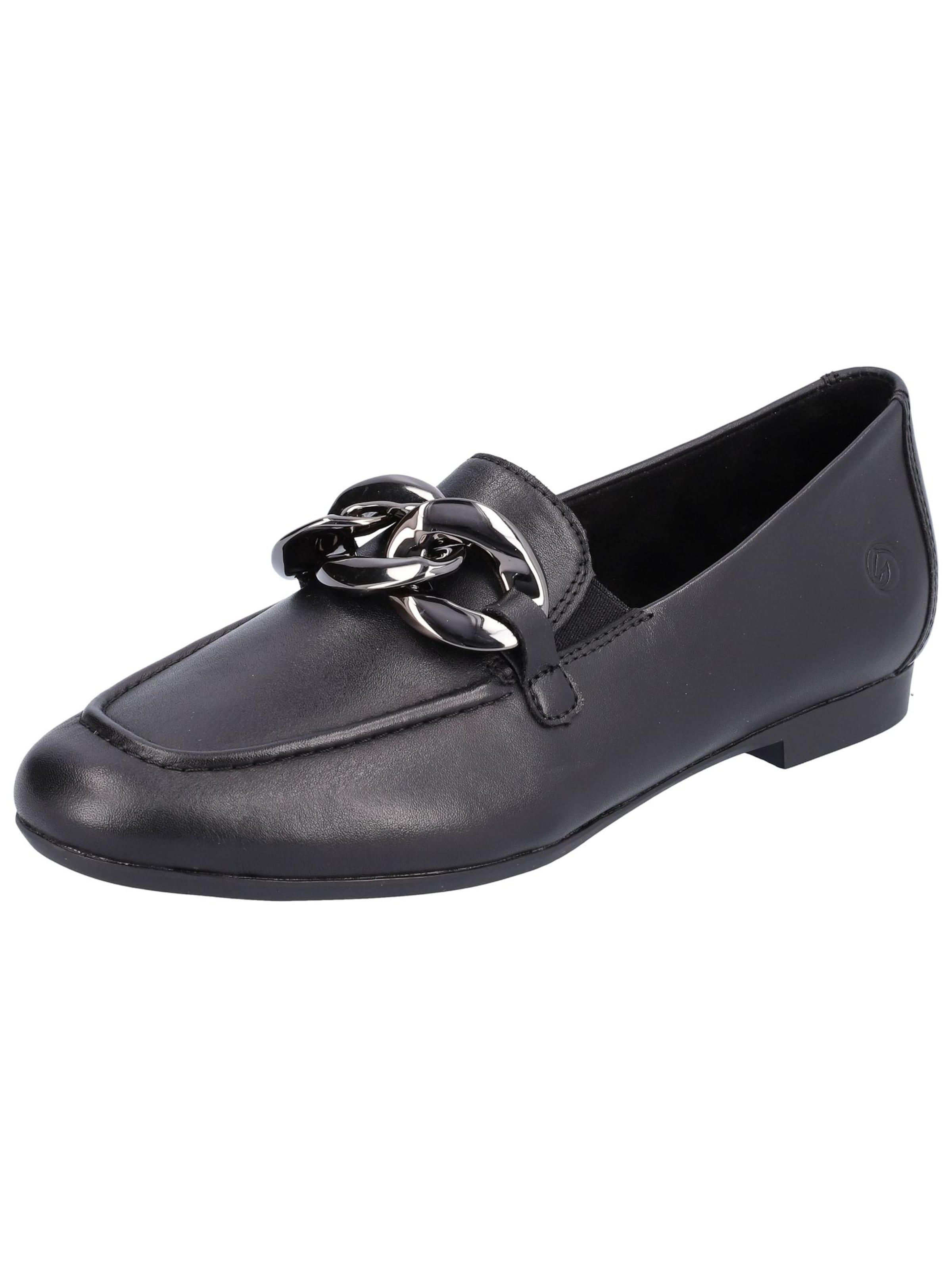 REMONTE Slipper in Schwarz: Vorderseite