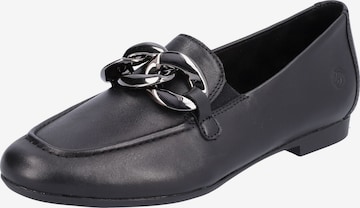 REMONTE Classic Flats in Black: front