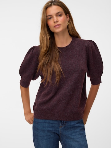 Pull-over 'VMDoffy' VERO MODA en violet : devant