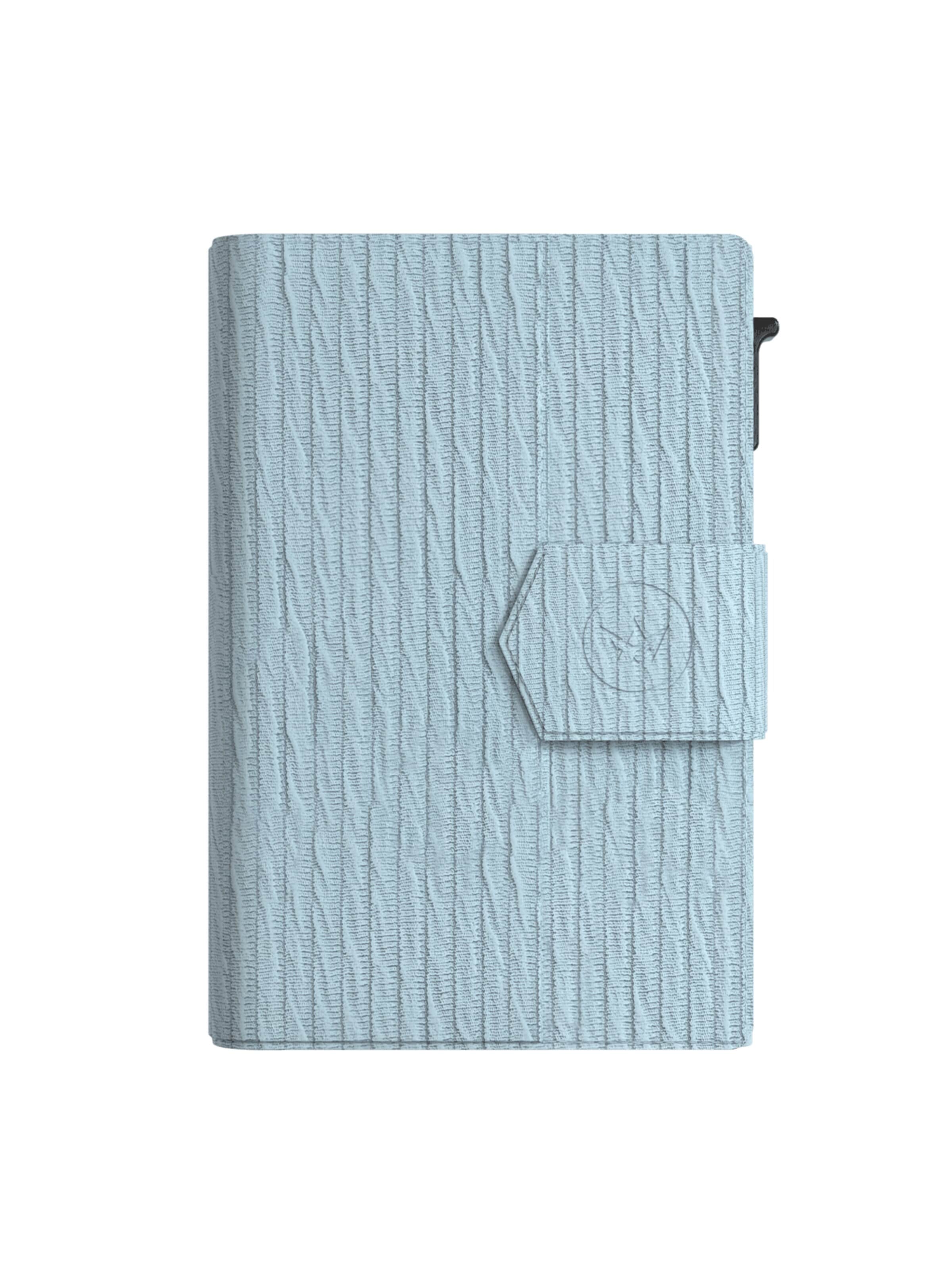 Prowallet Wallet 'Pasjeshouder Plus Ripple' in Blue