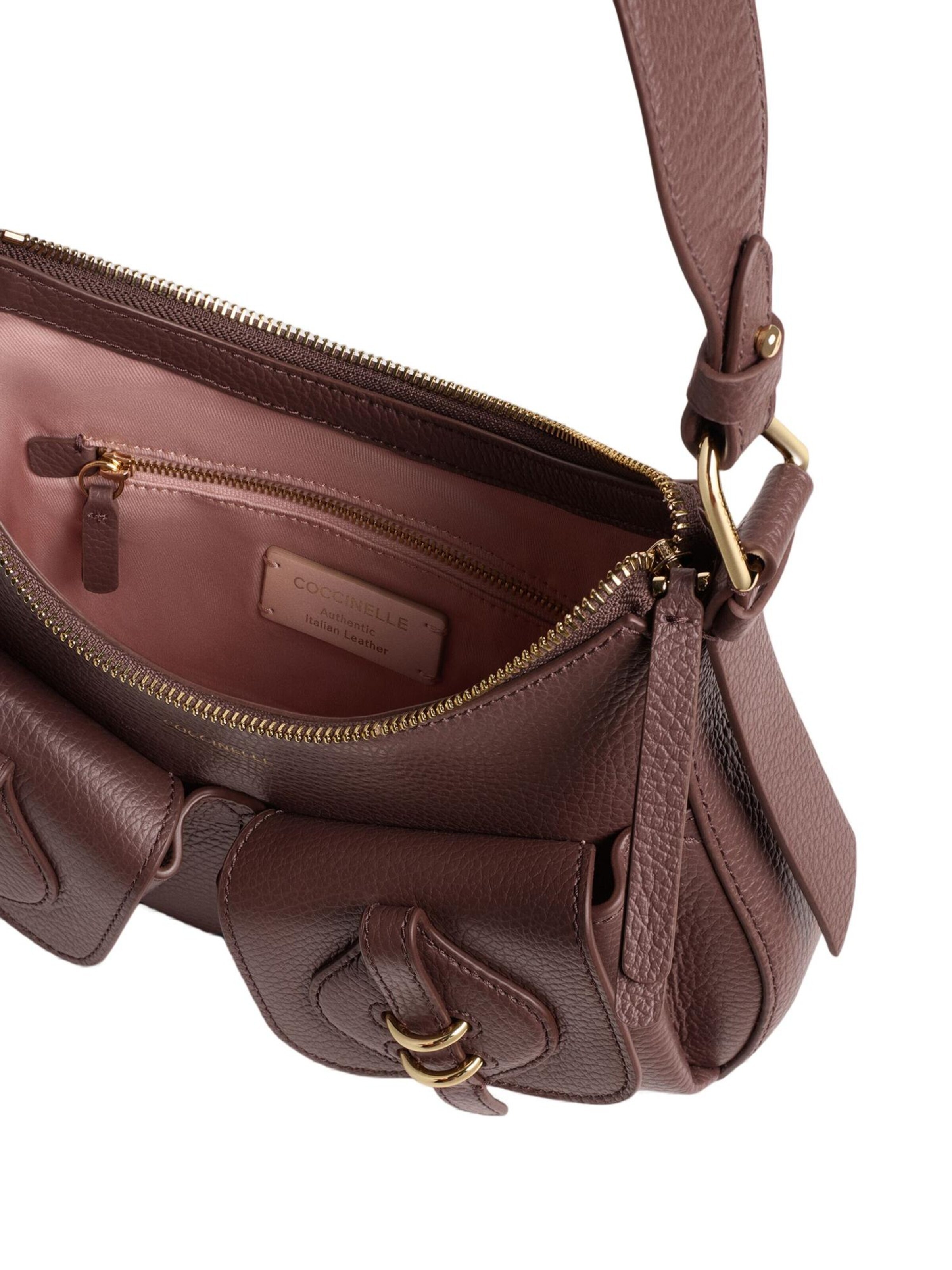 Coccinelle Schoudertas 'Mavery Pocket 1' in Lila