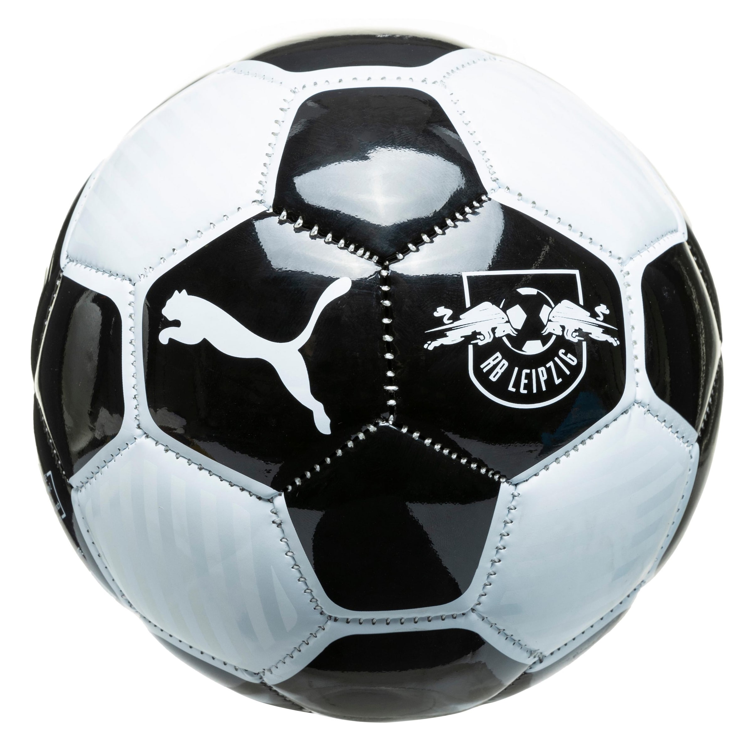 PUMA Ball 'RB Leipzig' in Black: front