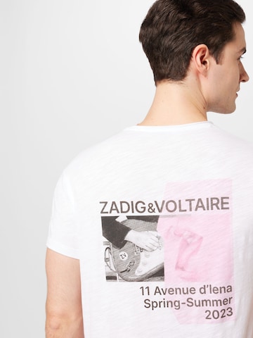 Zadig & Voltaire Majica | bela barva