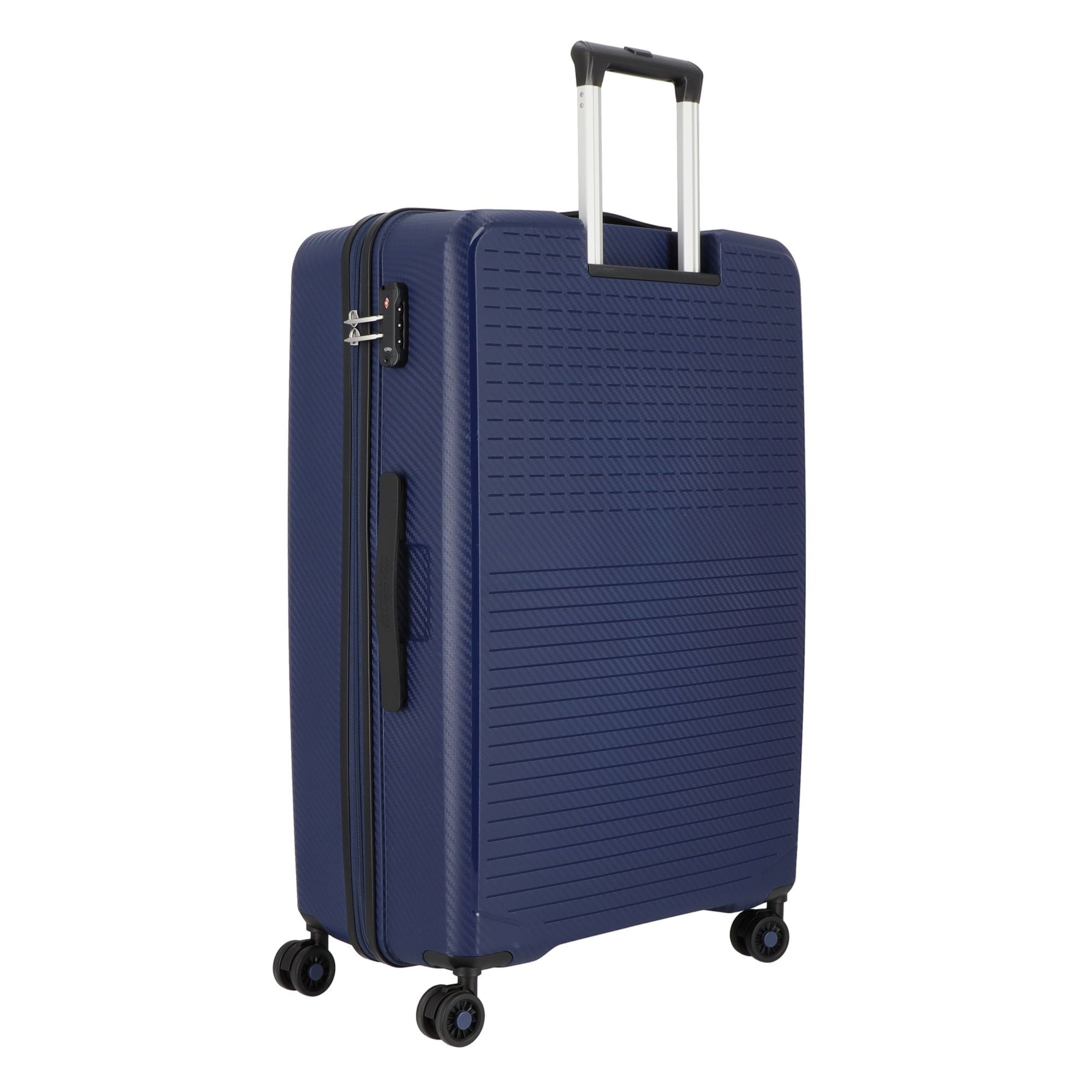 American Tourister Trolley in Blauw