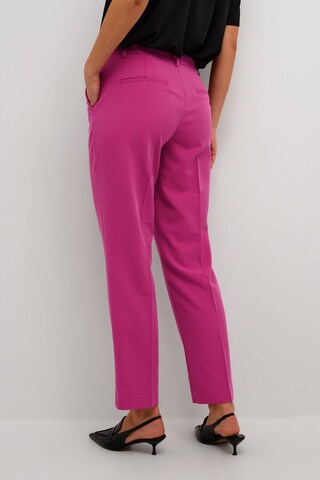 Regular Pantalon à plis 'Sakura' Kaffe en rose