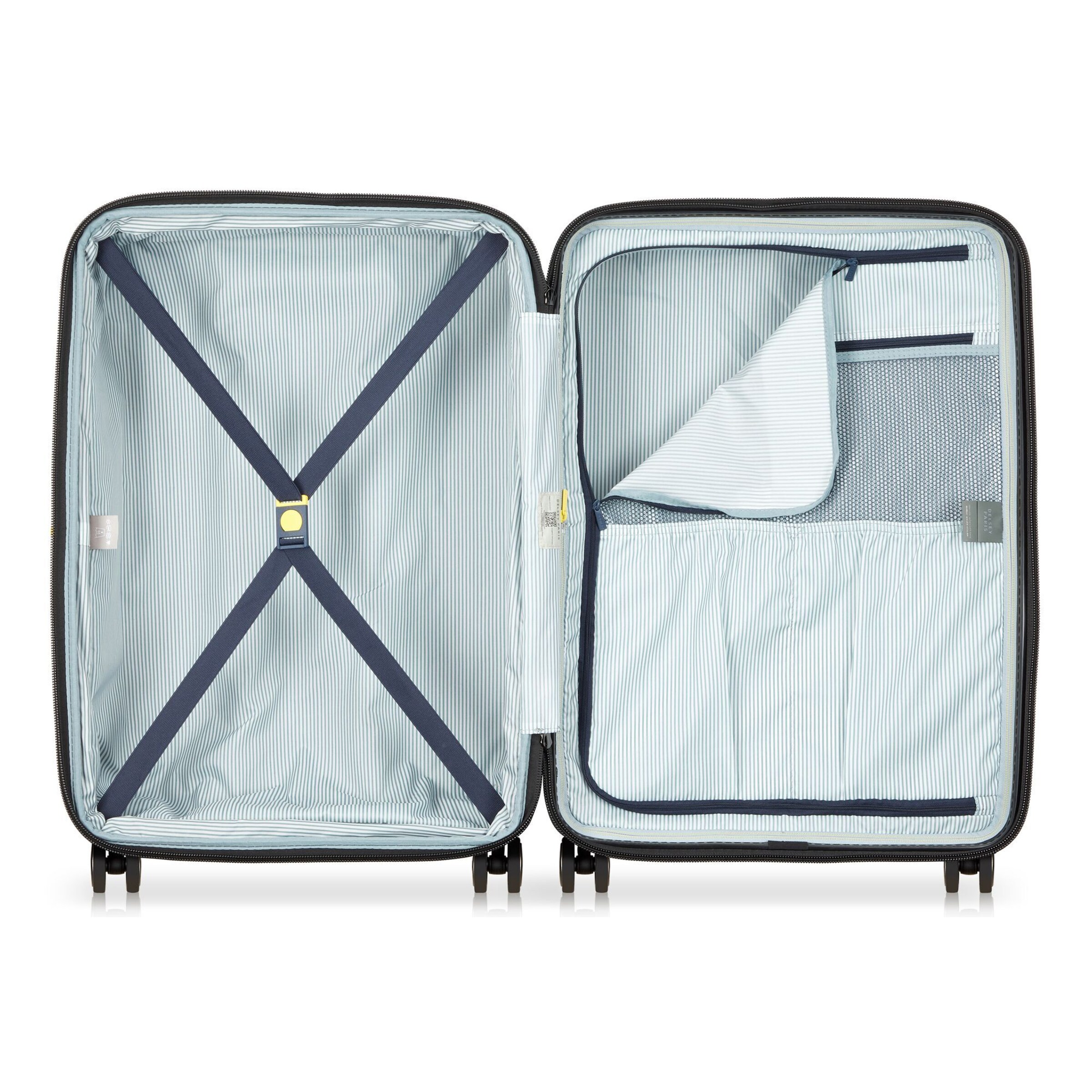 Delsey Paris Trolley 'Longitude' in Blauw
