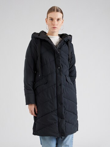 Manteau d’hiver Hailys en noir : devant