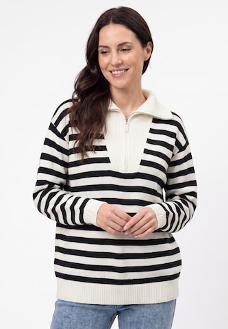 usha BLUE LABEL - Jersey en negro: frente