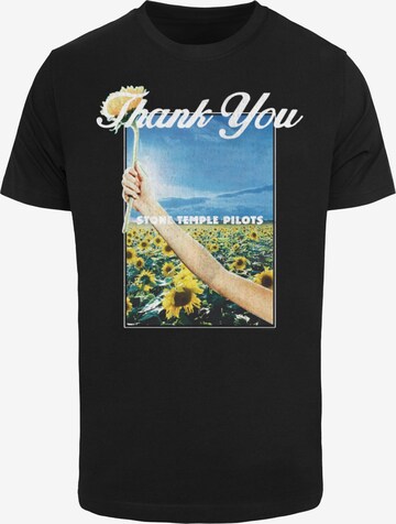 Merchcode Shirt ' Stone Temple Pilots - Thank you' in Zwart: voorkant