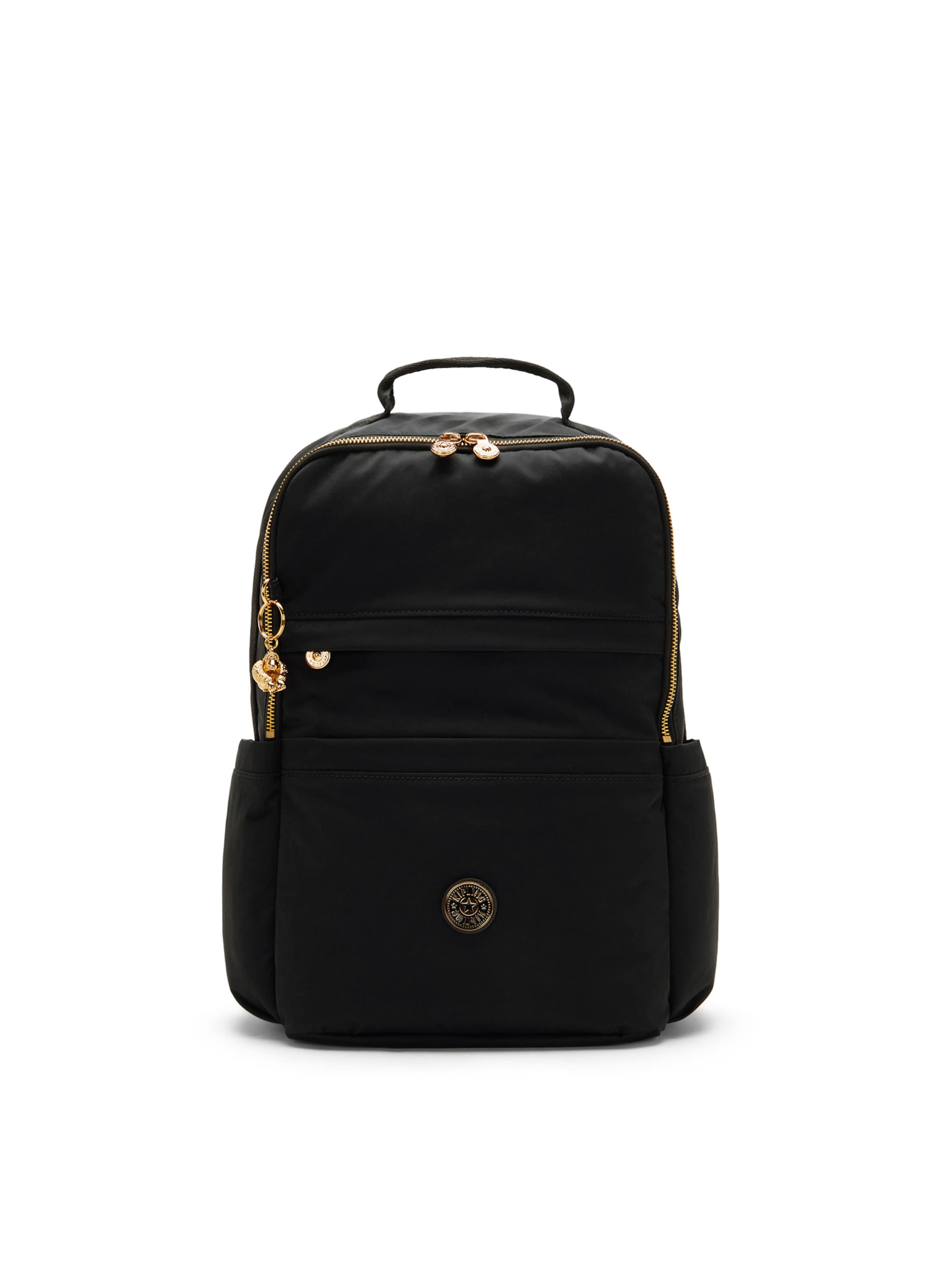 KIPLING - Mochila 'Biana' en negro: frente