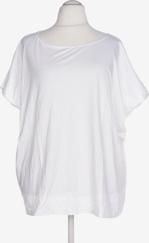 Yoek Top & Shirt in 7XL in White: front