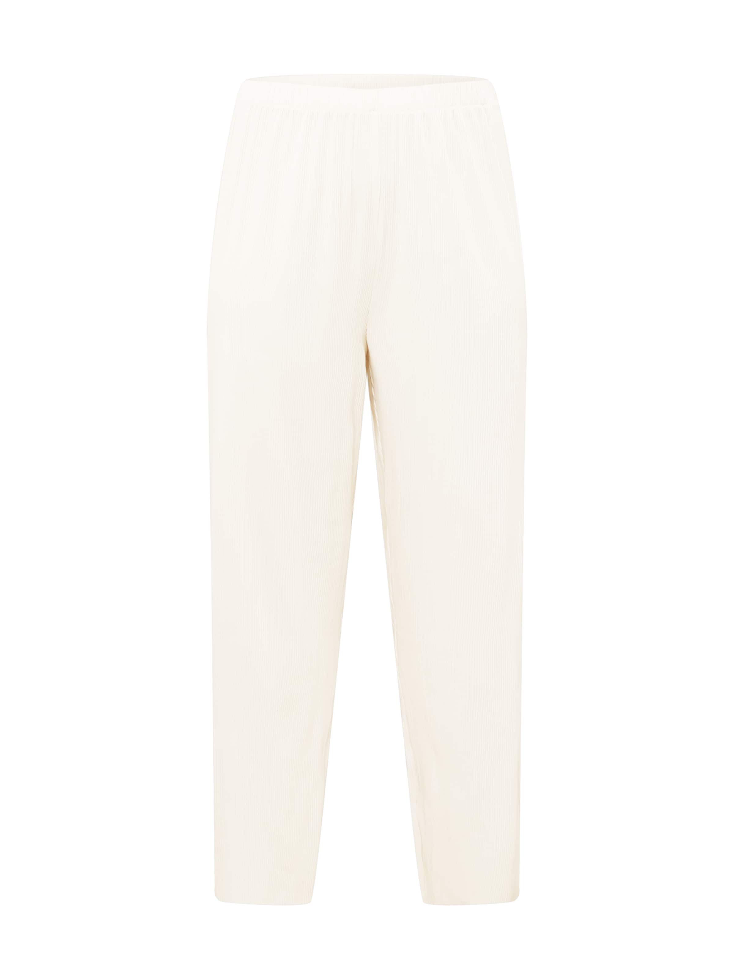 ABOUT YOU Curvy Свободный крой Штаны 'Inka' в Бежевый: спереди