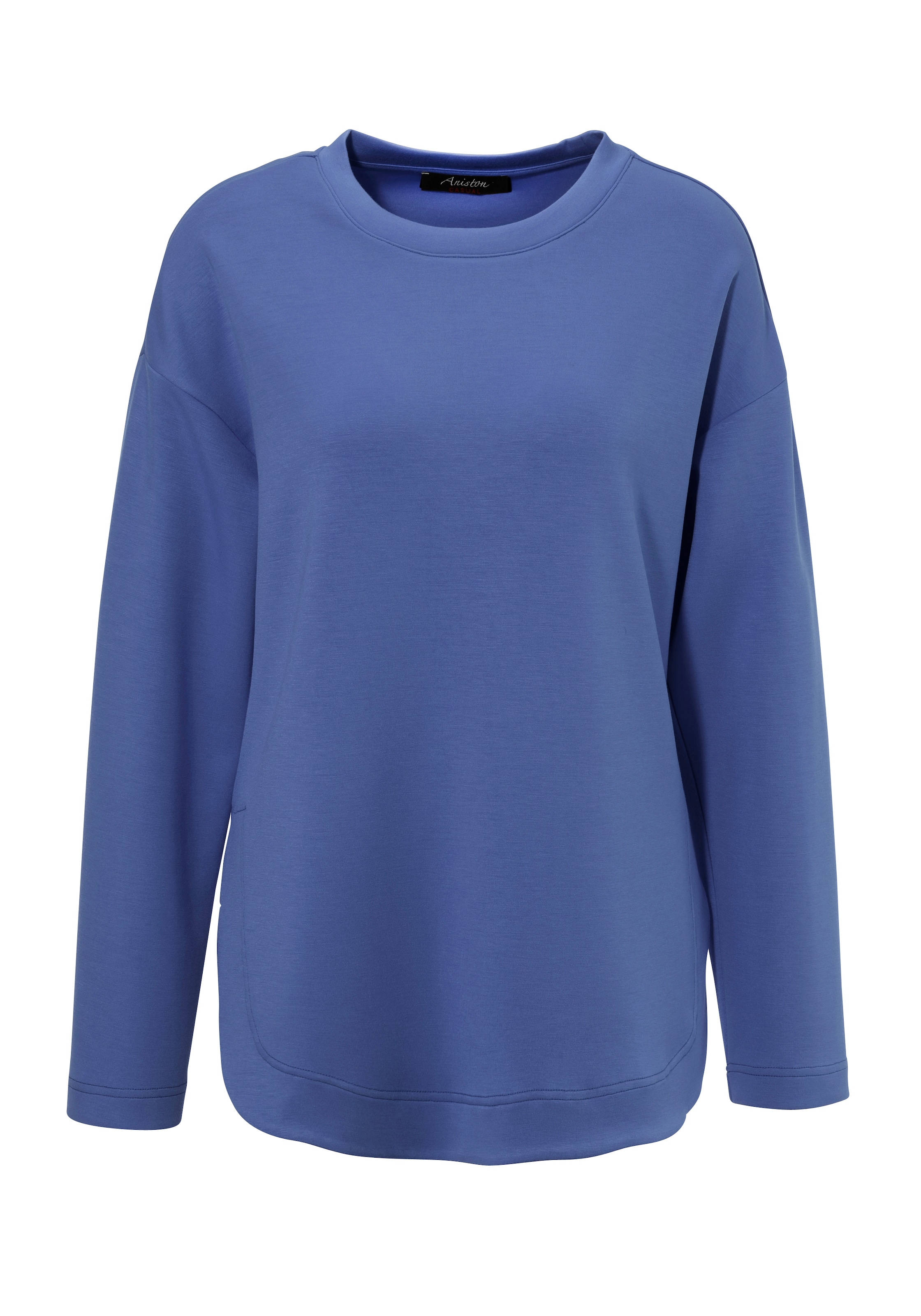 Aniston CASUAL Sweatshirt in Blau: Vorderseite