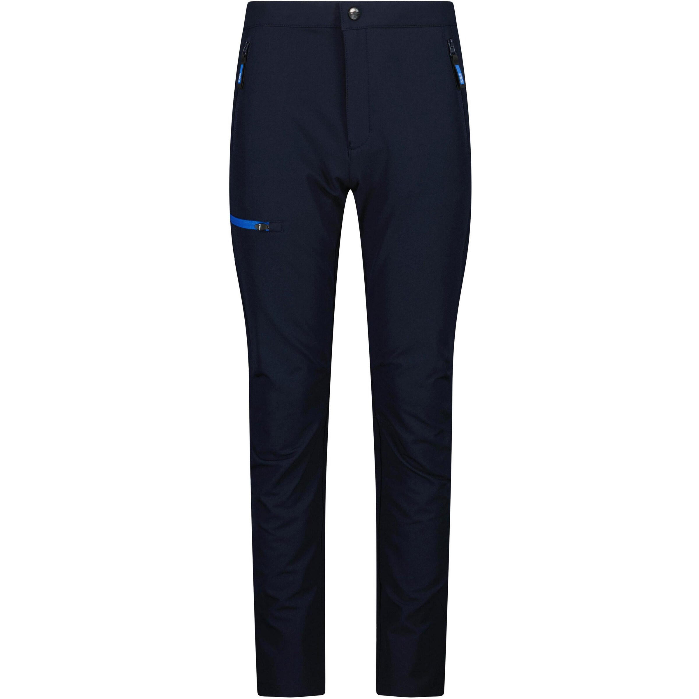 CMP Regular Athletic Pants in Black: front