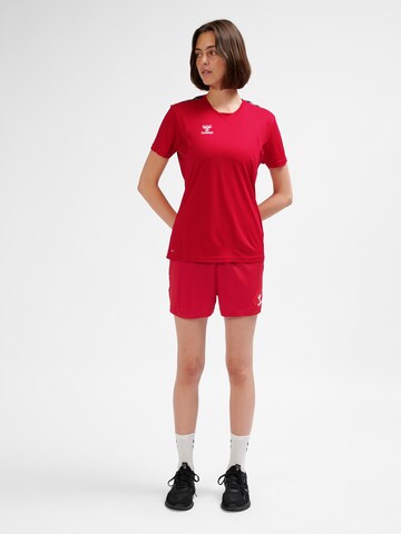 Hummel Regular Workout Pants 'Authentic' in Red