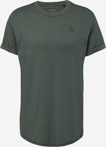 G-Star RAW - Camisa 'Lash' em verde: frente