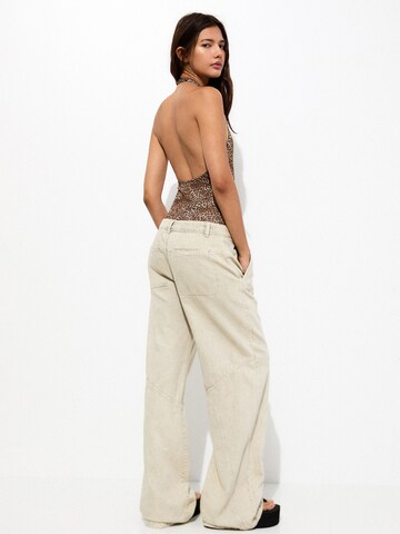 Body a maglietta di Pull&Bear in marrone