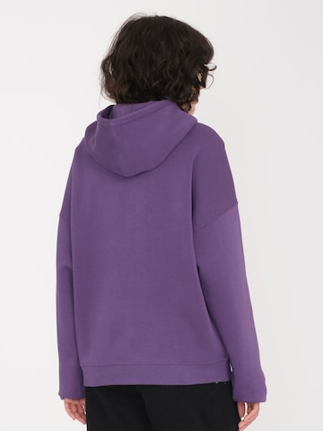 Volcom Sweatshirt 'STONE HEART UP' in Purple