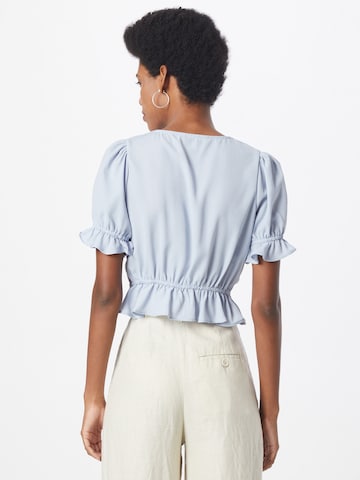 Nasty Gal Блуза в синьо