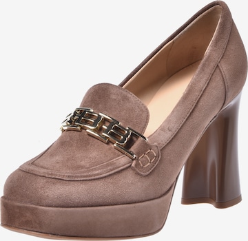 BALDININI Slip-ons in Beige: front