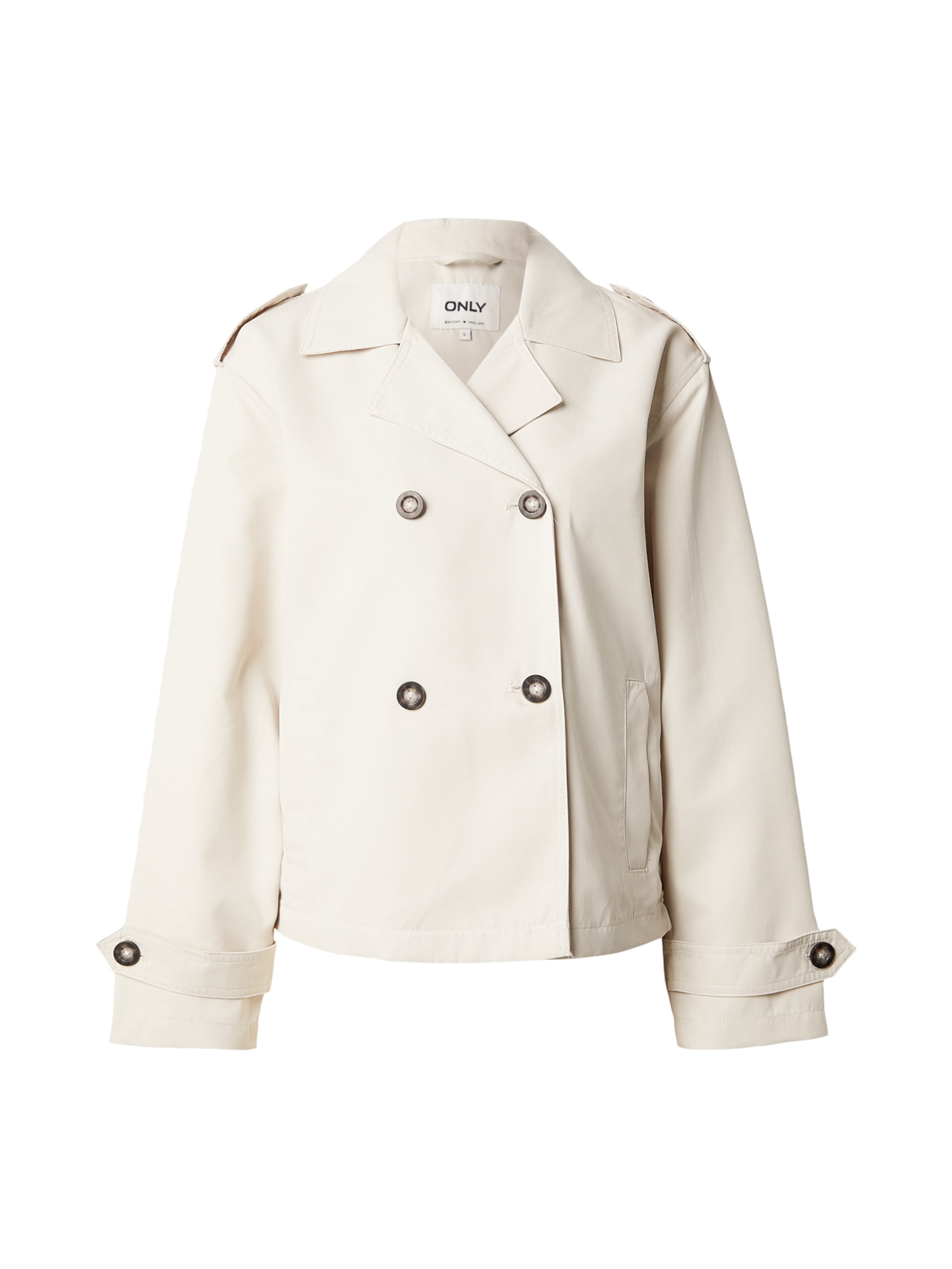 ONLY Демисезонное пальто 'ONLHANNAH' в Бежевый: спереди