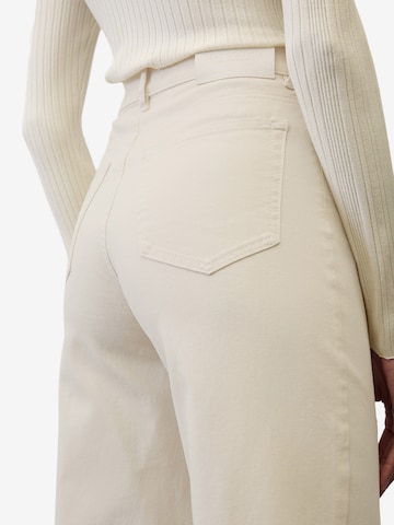 Wide Leg Jean 'Nelis' Marc O'Polo en beige