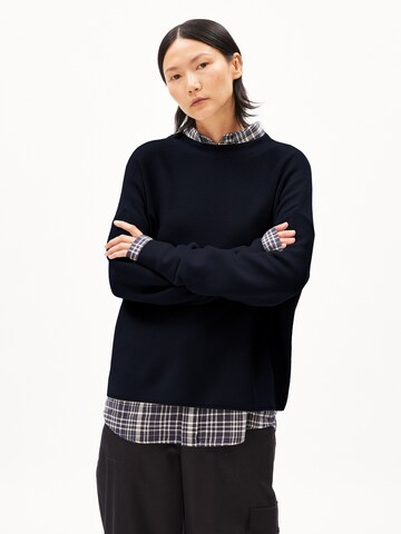 ARMEDANGELS Sweater 'MERINA' in Blue: front