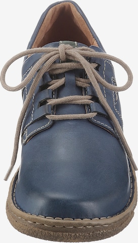 JOSEF SEIBEL Lace-Up Shoes 'Neele' in Blue