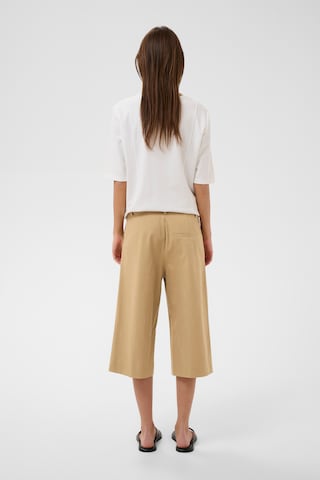 InWear Wide leg Trousers 'IWDiaz ' in Brown