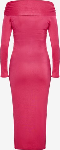 NAEMI Sheath Dress in Pink