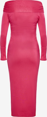 NAEMI Sheath Dress in Pink