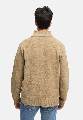INDICODE JEANS Knit cardigan ' INFilion ' in Beige
