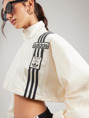 Hanorac de la ADIDAS ORIGINALS pe alb