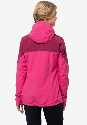 JACK WOLFSKIN Outdoor Jacket 'Weiltal 2L' in Pink