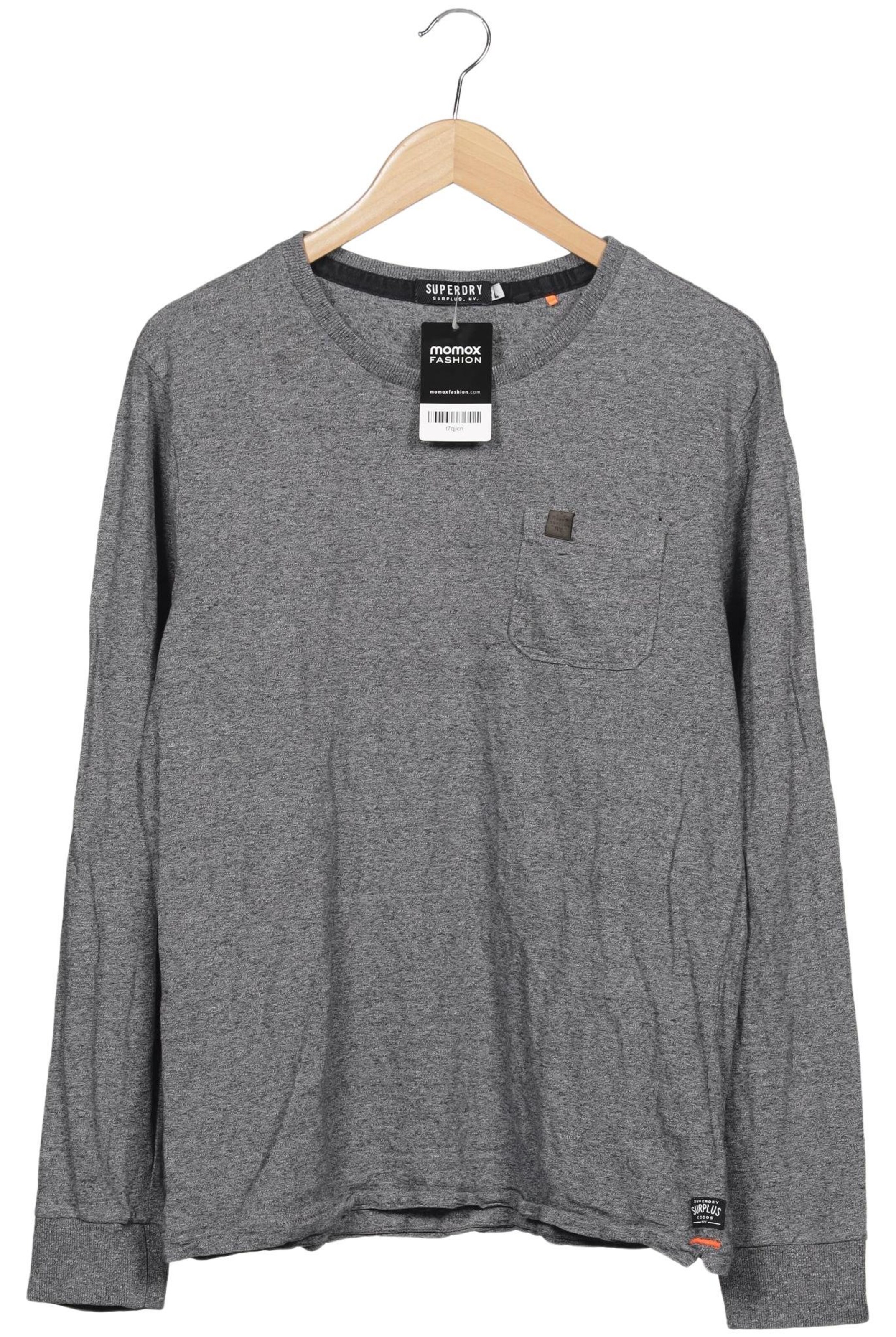 Superdry & Co Sweatshirt & Zip-Up Hoodie in L in Grey: front